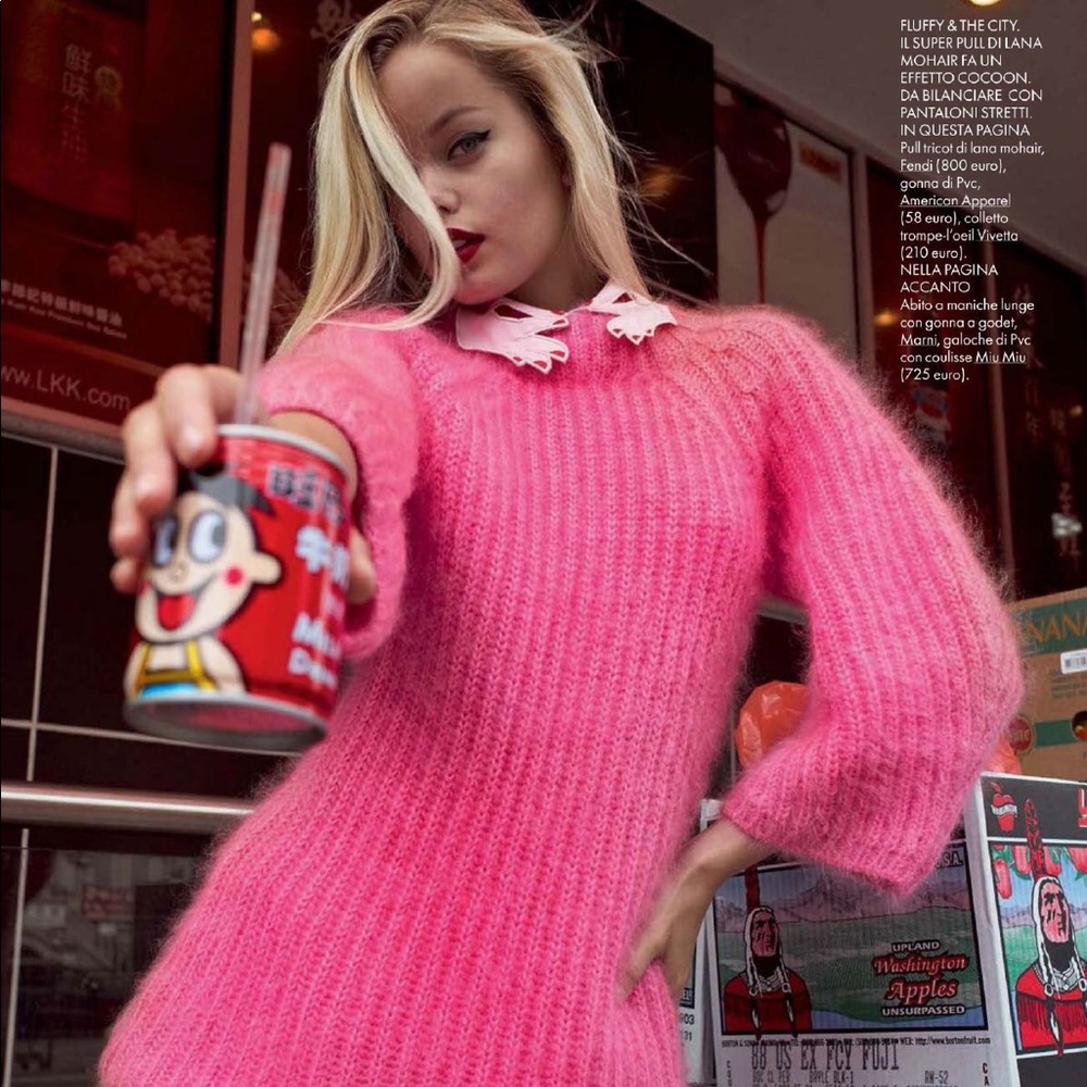 FENDI *RARE* sensuous mohair cashmere sweater - Picture 8 of 16
